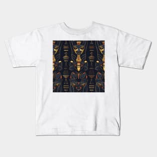 Ancient Egyptian Pattern 4 Kids T-Shirt